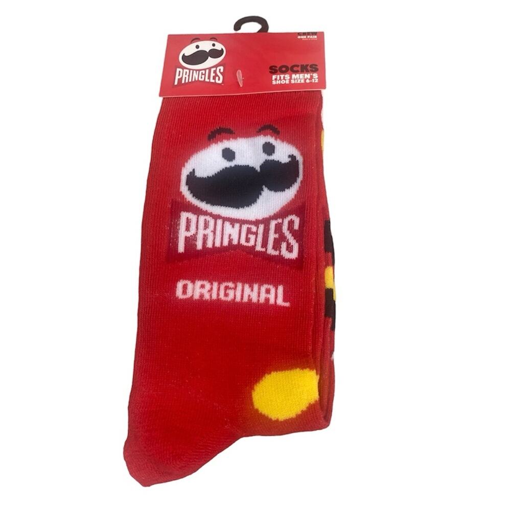 Pringles Potato Crisps Novelty Crew Socks